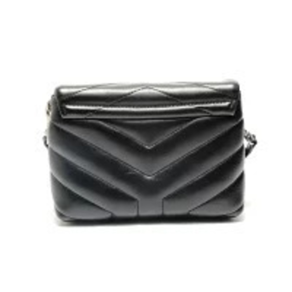 Saint Laurent Yves Loulou Shoulder Bag Black
